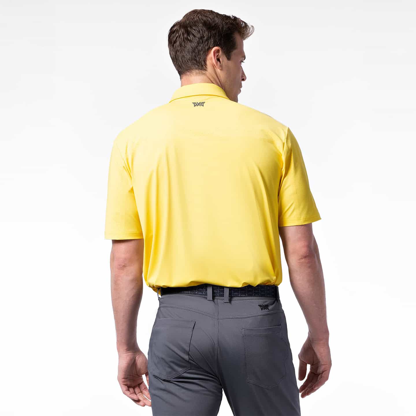 Men's Bonded Chest Stripe Polo