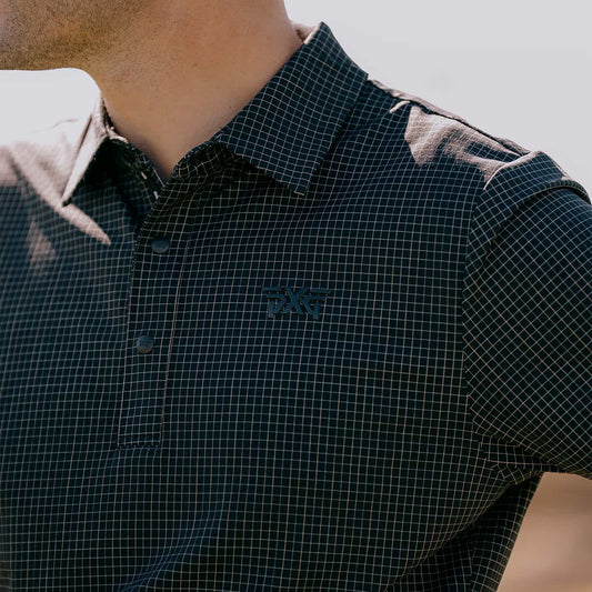 Men's Crisscross Print Polo - PXG