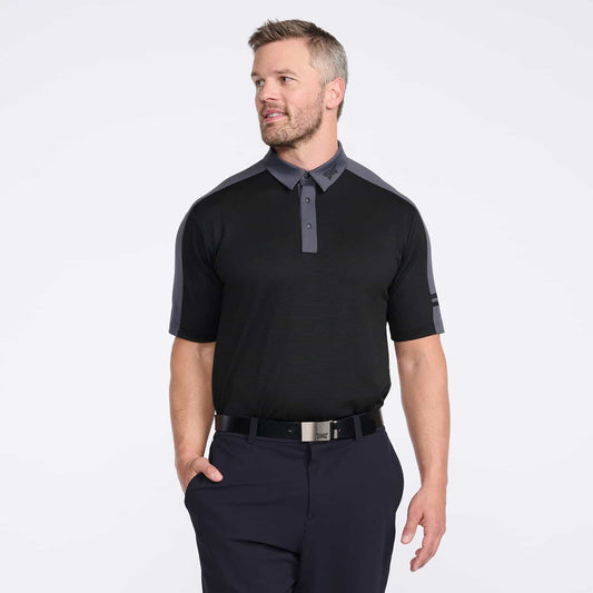 Men's Short Sleeve Shoulder Trim Polo - PXG