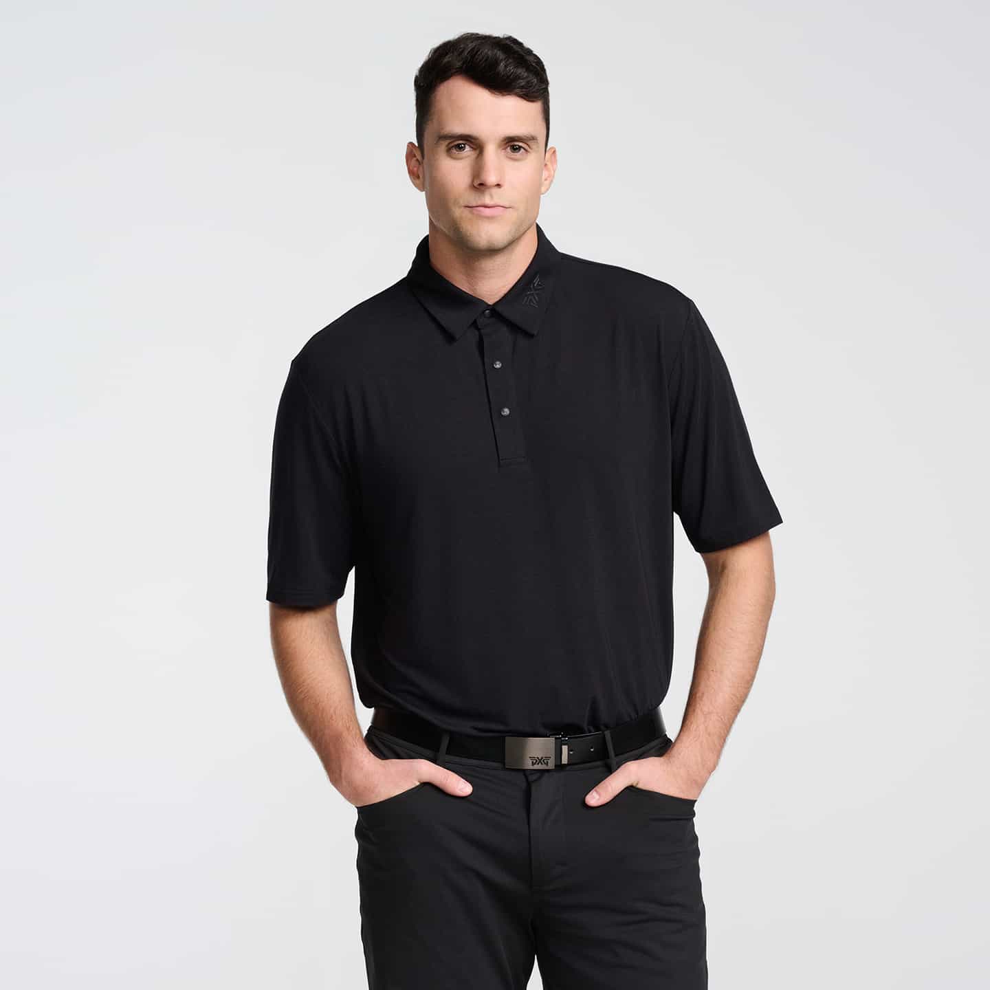 PXG Men's Comfort Fit Tour Modal Polo in Green PXG Men's Comfort Fit Tour Modal Polo in Green