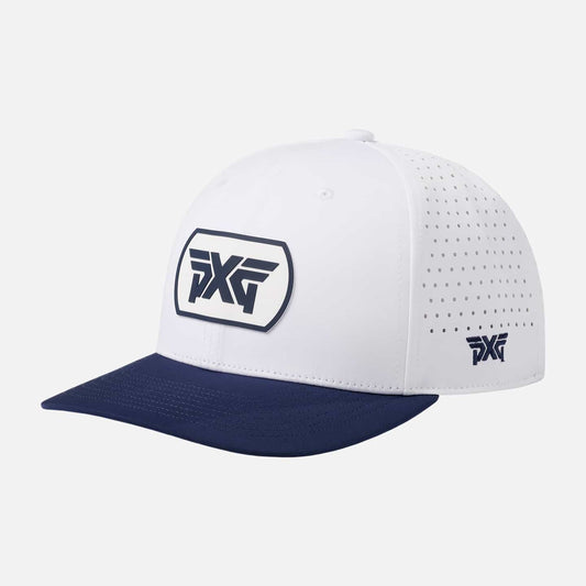 6 Panel Dog Tag Structured Low Crown Snapback - PXG