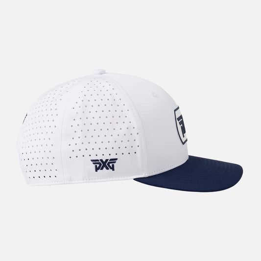 6 Panel Dog Tag Structured Low Crown Snapback - PXG