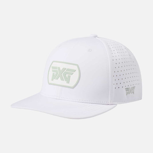 6 Panel Dog Tag Structured Low Crown Snapback - PXG