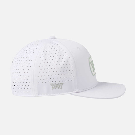 6 Panel Dog Tag Structured Low Crown Snapback - PXG