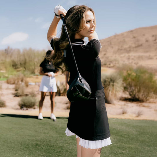 Women's Apron Pleated Skirt - PXG