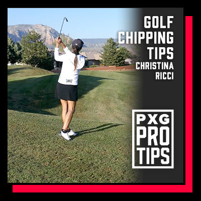 SELECT YOUR LANDING SPOT | GOLF CHIPPING TIPS WITH CHRISTINA RICCI
