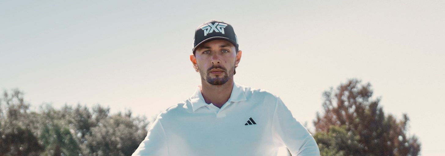 Marco Penge on a golf course