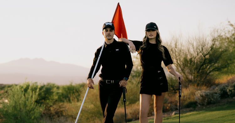 Man and Woman in PXG Apparel