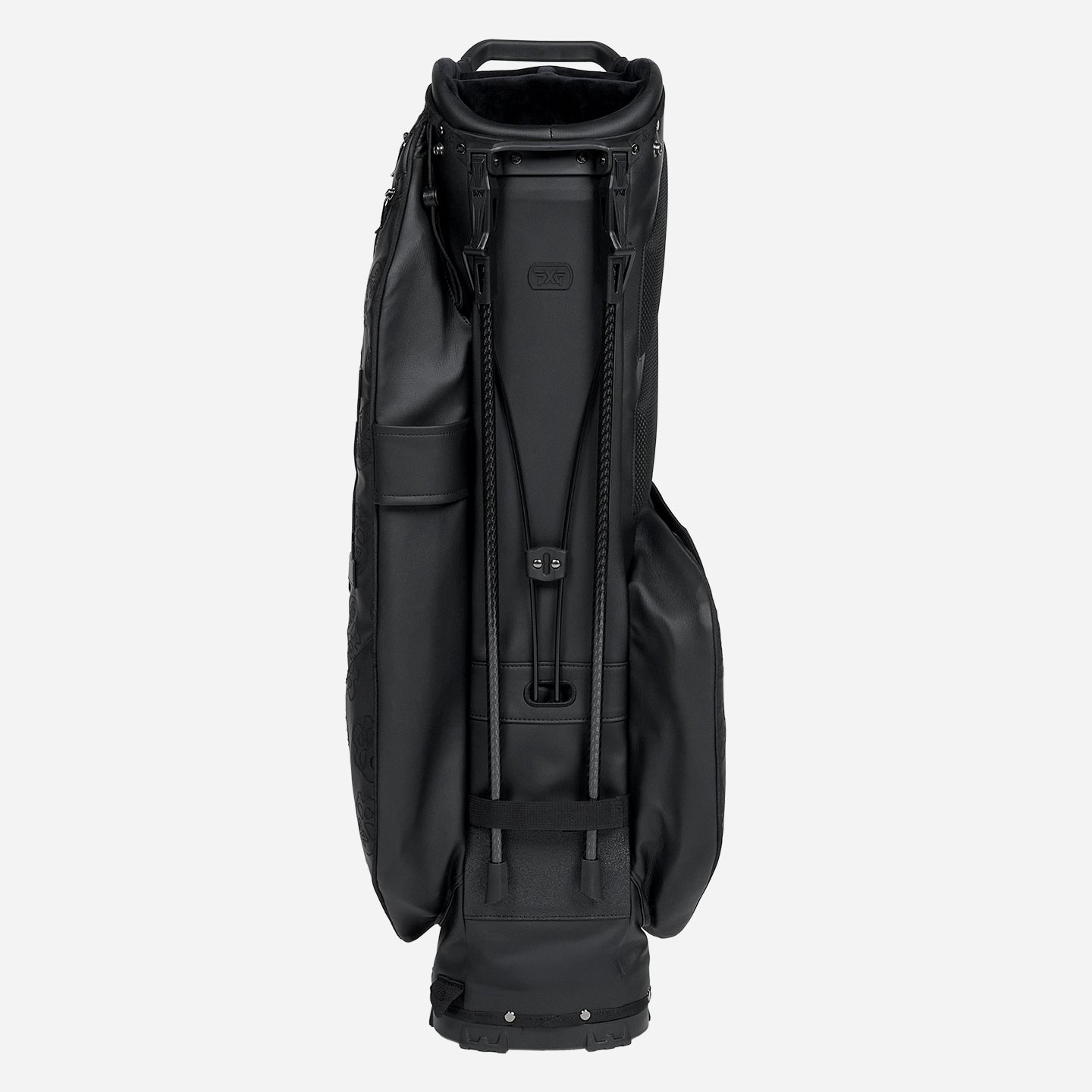 PXG ラウンドバッグ セルフスタンドバッグ ハーフキャディバッグ ブラック PXG ピーエックスジー 正規品 Deluxe ハイブリッド スタンドバッグ