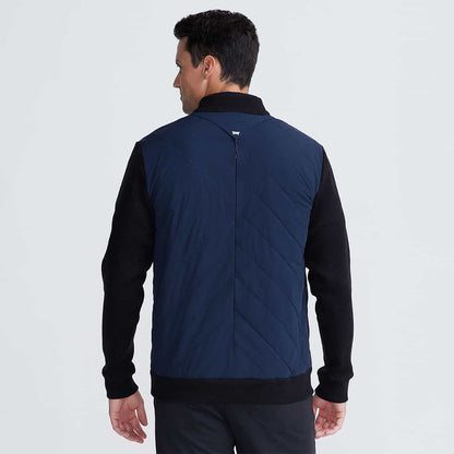 Men's Hybrid Sweater Quilted Jacket