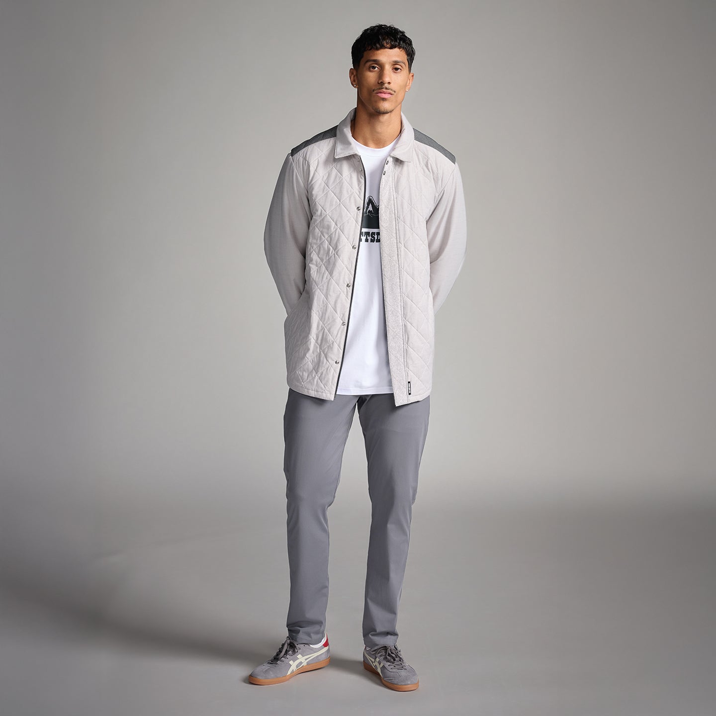 Men's Padded Shirt Jacket