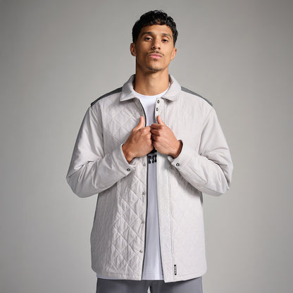Men's Padded Shirt Jacket