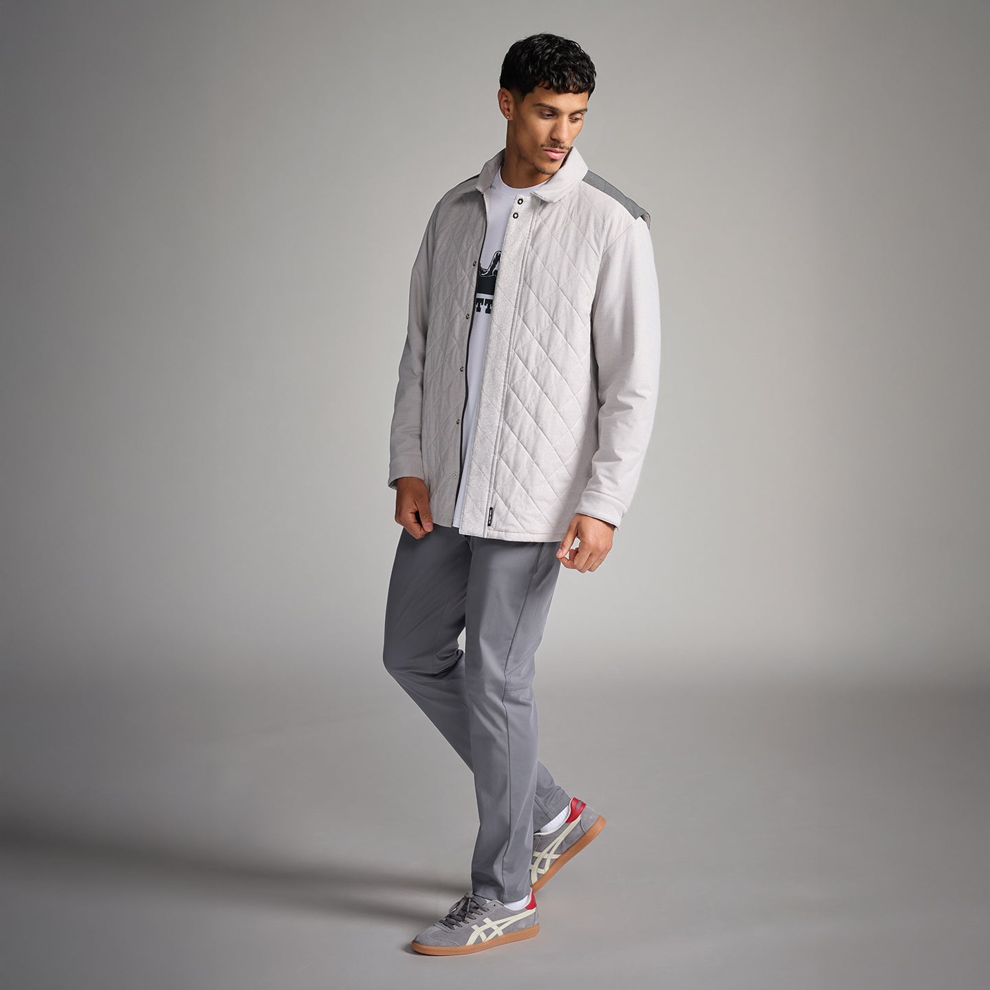 Men's Padded Shirt Jacket