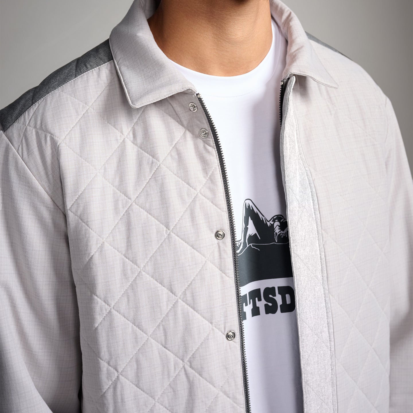 Men's Padded Shirt Jacket