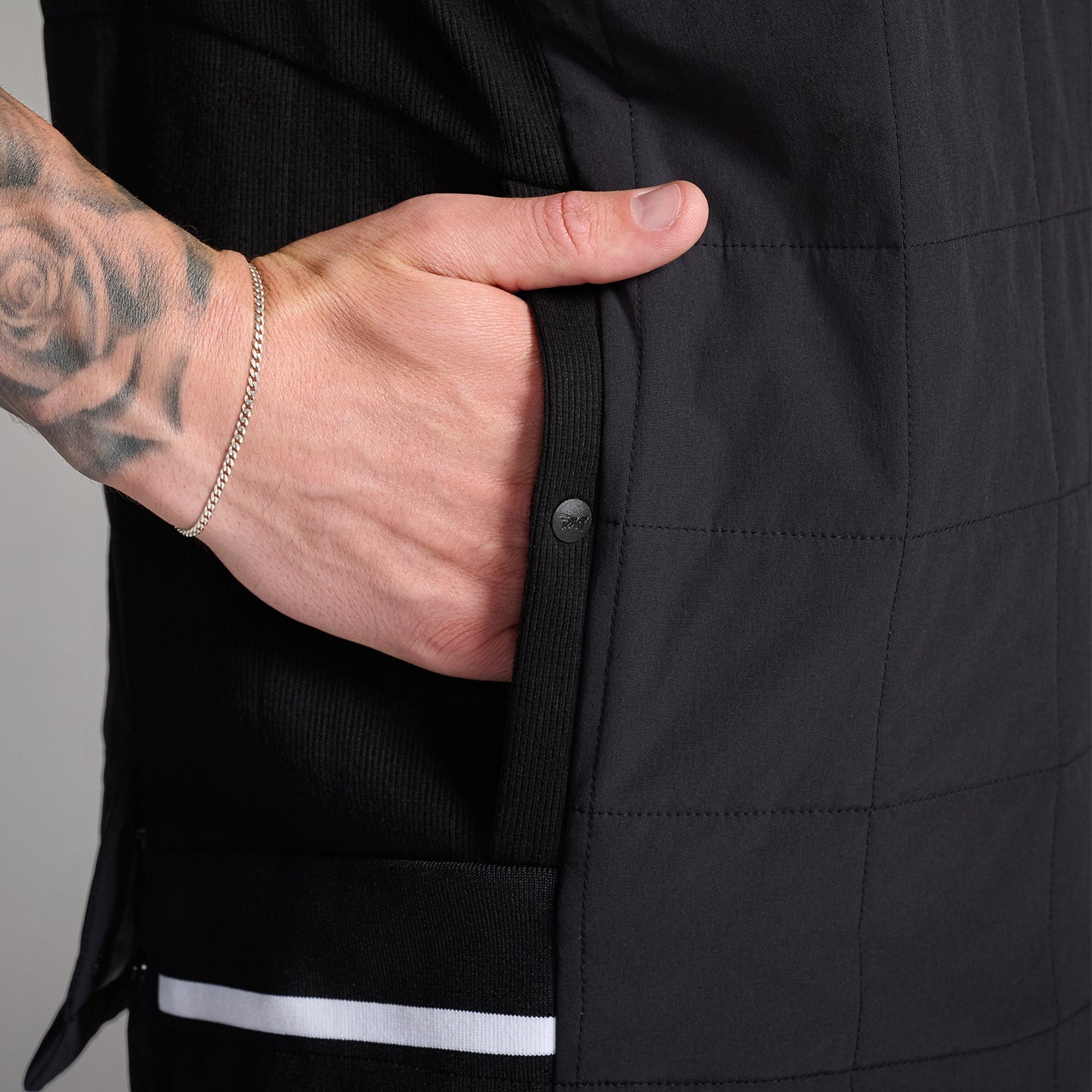 Men's 1/2 Zip Quilted Vest