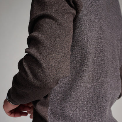 Men's Multi Yarn Mélange Crewneck Sweater