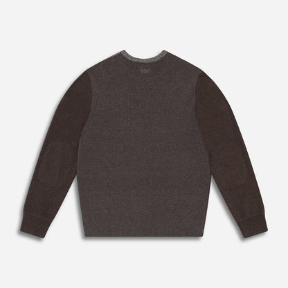 Men's Multi Yarn Mélange Crewneck Sweater