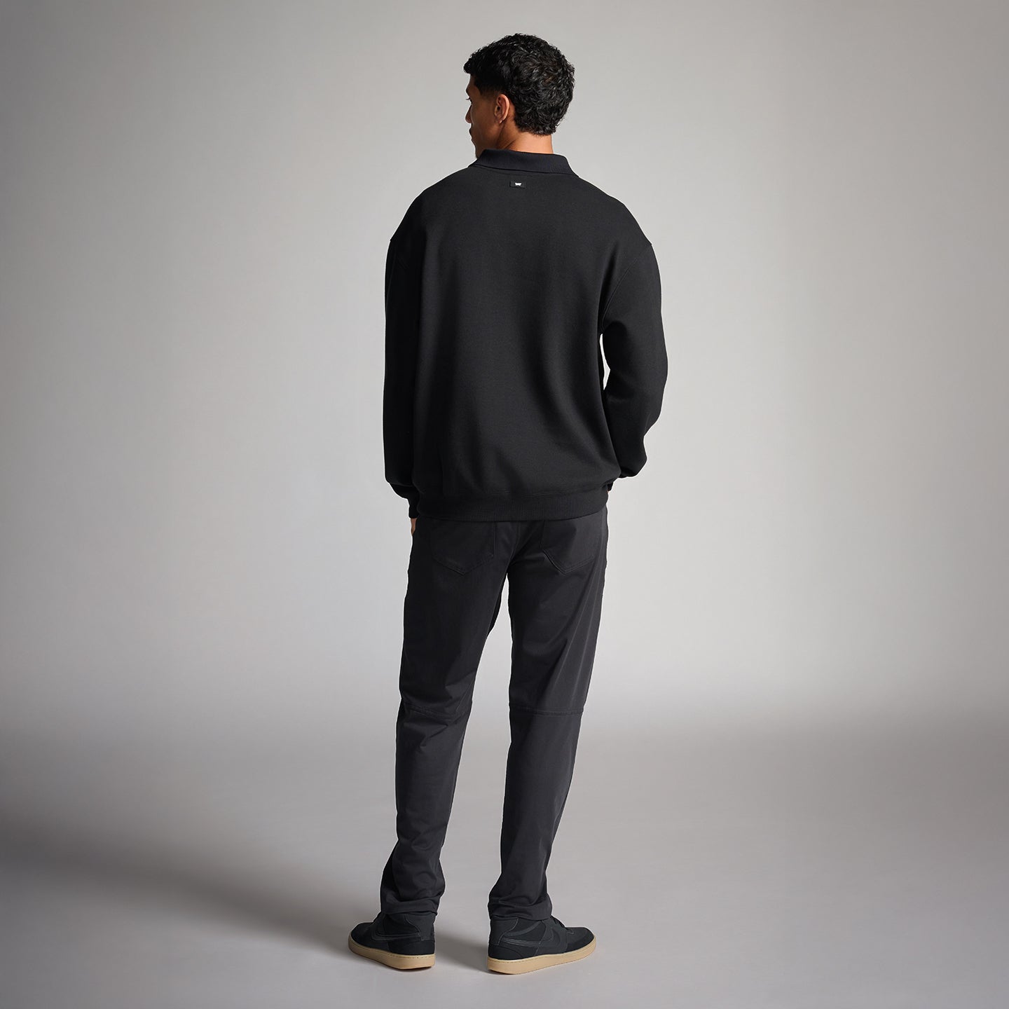 Men's Polo Collar Pullover