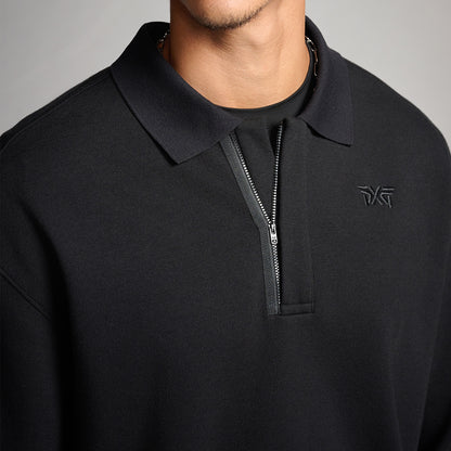 Men's Polo Collar Pullover