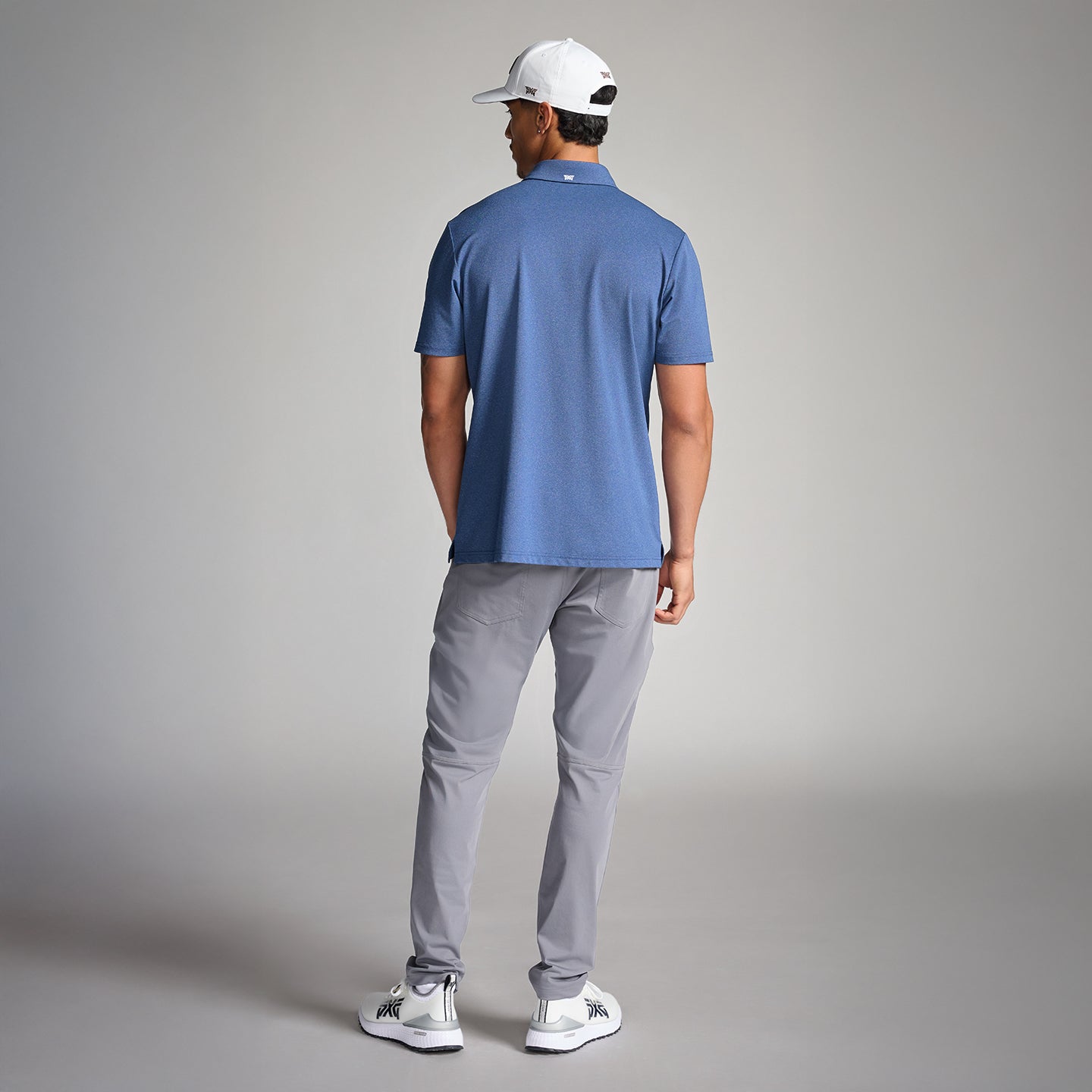 Men's Denim Blue Polo