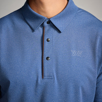 Men's Denim Blue Polo