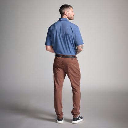 Men's Denim Blue Polo