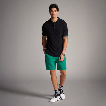 Men's Fairway Checkered Knitted Polo