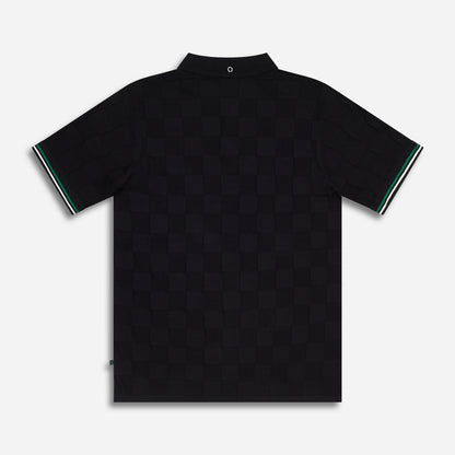 Men's Fairway Checkered Knitted Polo