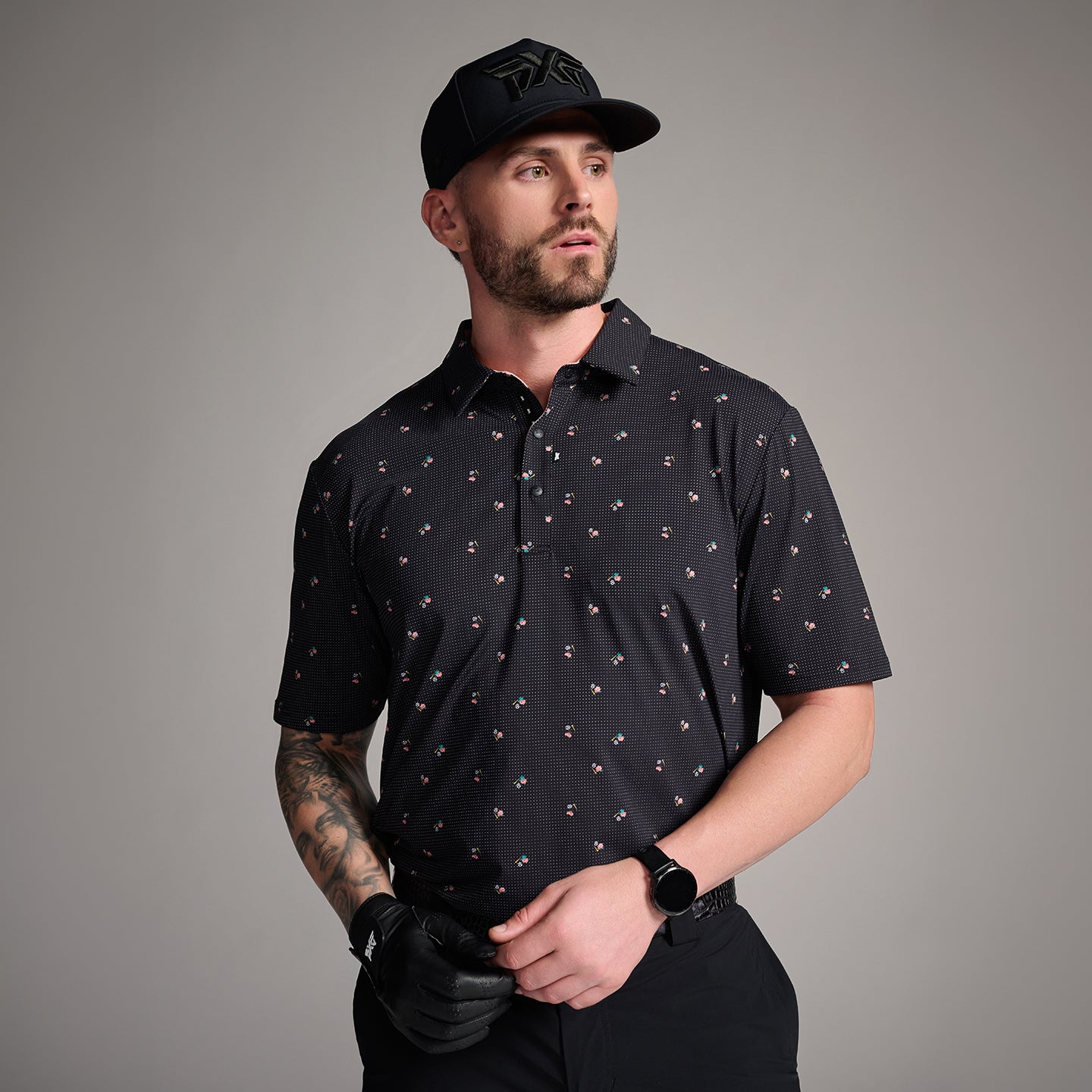 Men's Trinity Print Polo
