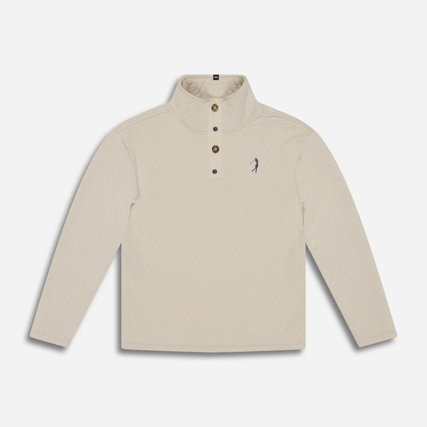 新品未使用 SANRISE GOLF PULLOVER BIG\"S\" POLO LONG SLEEVE ZIP MOCK W/ SHIRRING – EPNY