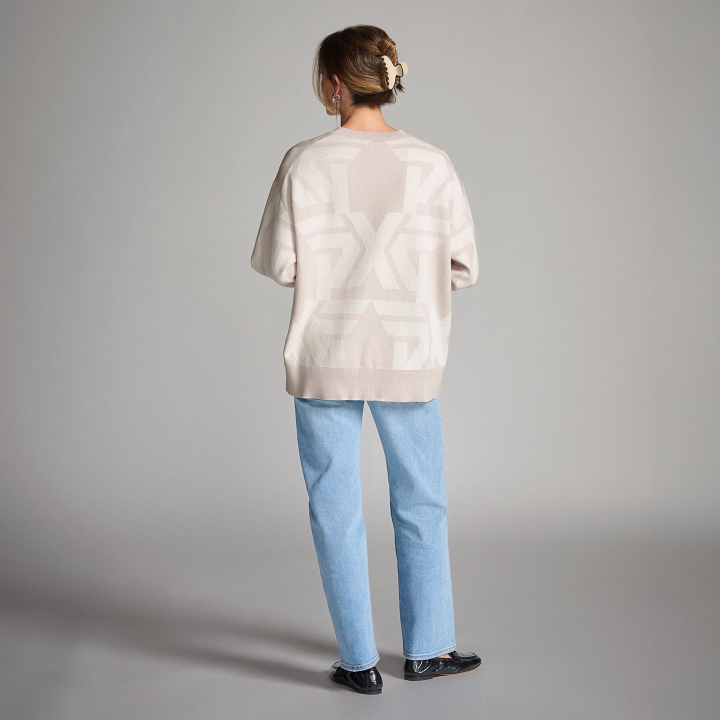 Women's All Over Logo Sweater