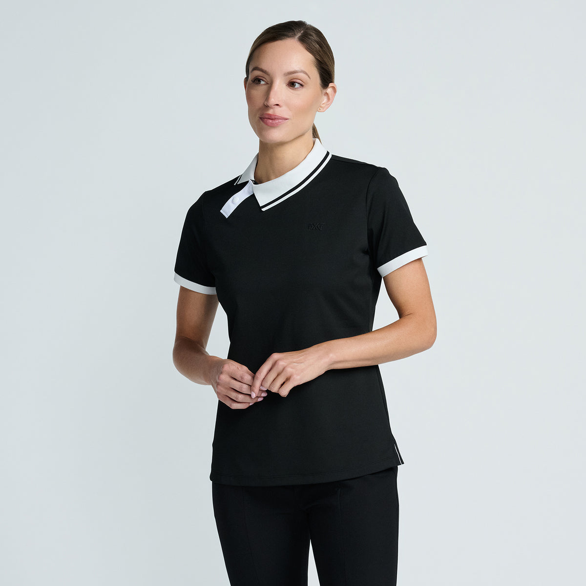 Women's Asymmetrical Snap Collar Polo – PXG