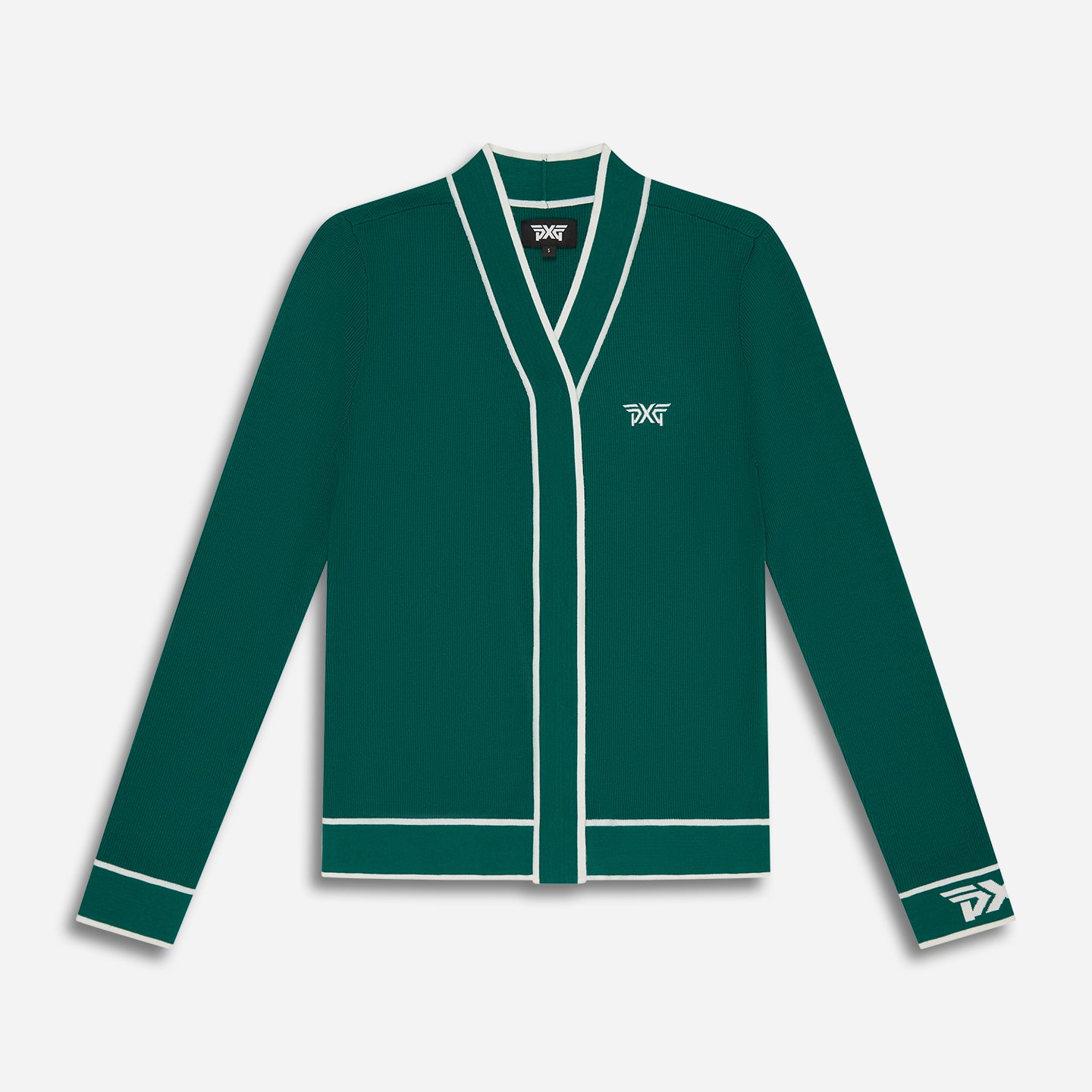 <6(ROKU)＞MIX V NECK CARDIGAN V-Neck Cardigan | | The Timeless Golf Cardigan Elevated | Resort