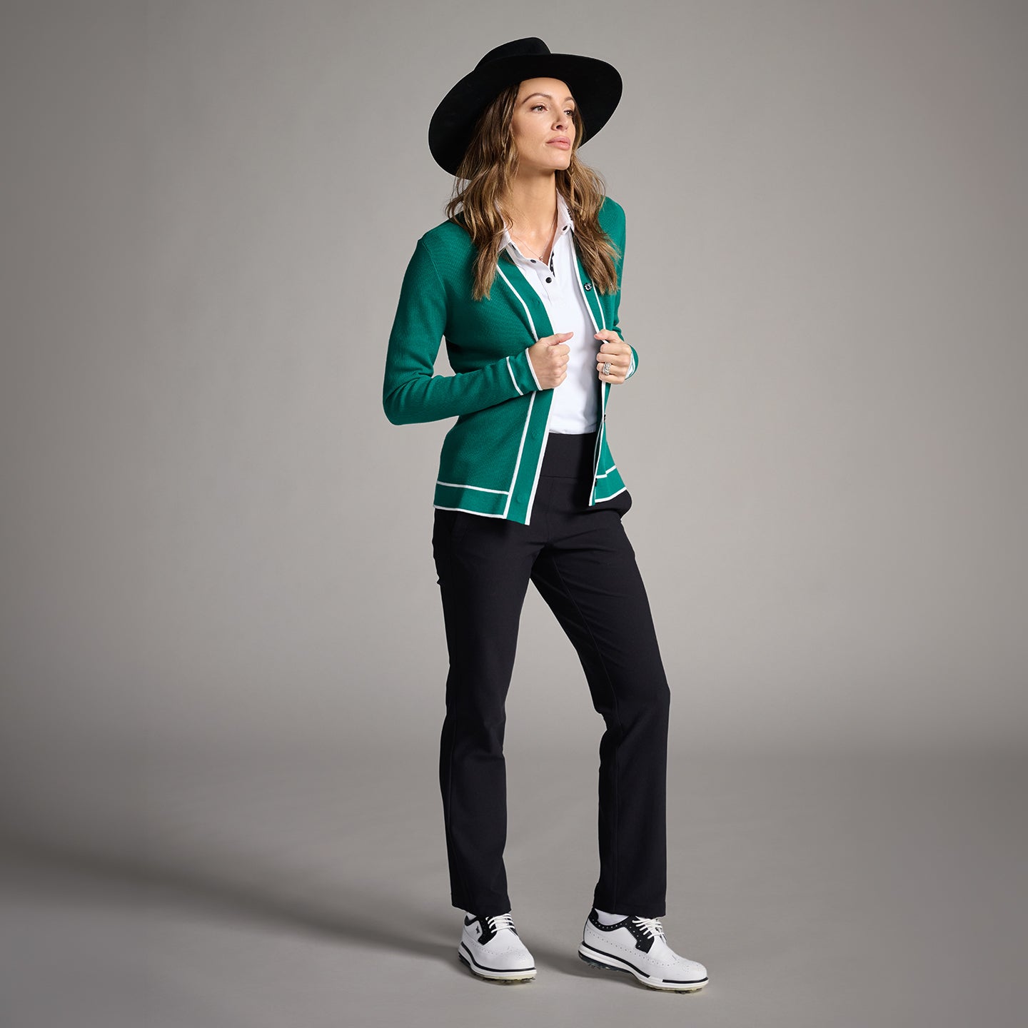 Women's Varsity V-Neck Cardigan