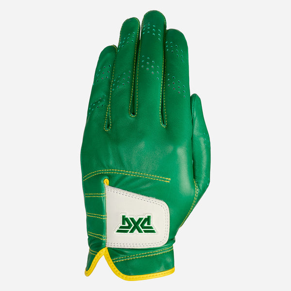 【極・レア品】オフホワイト メンズ 手袋 ブラック×グリーン Gloves GL-219020725-Mens-Players-