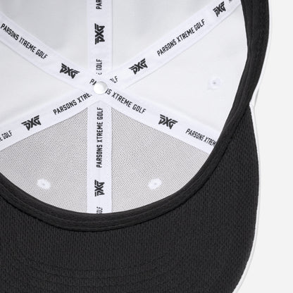 6-Panel Curved Bill Snapback Patch Cap