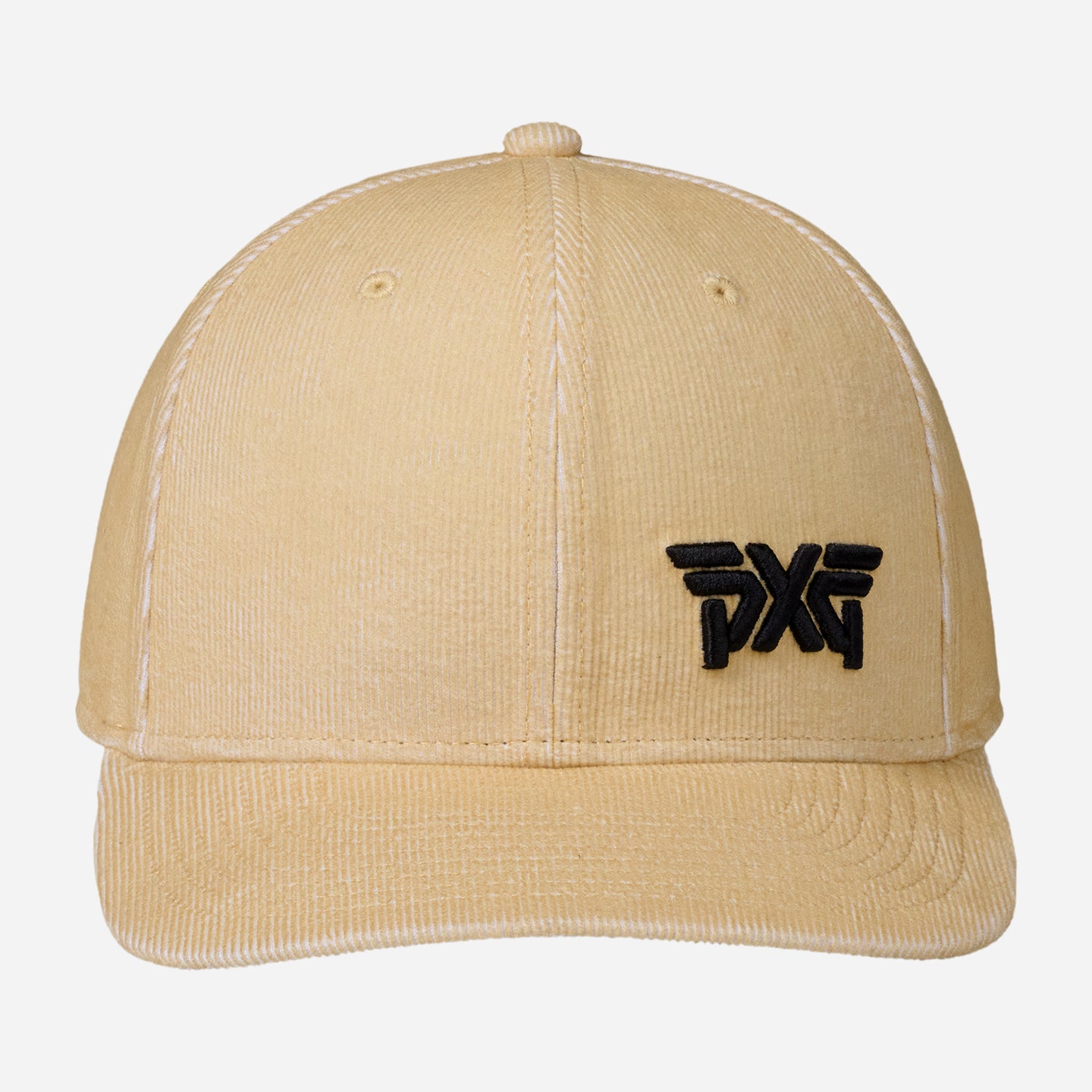 6-Panel Curved Bill Snapback Corduroy