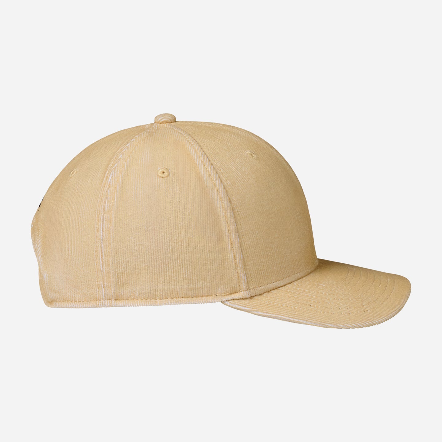 6-Panel Curved Bill Snapback Corduroy