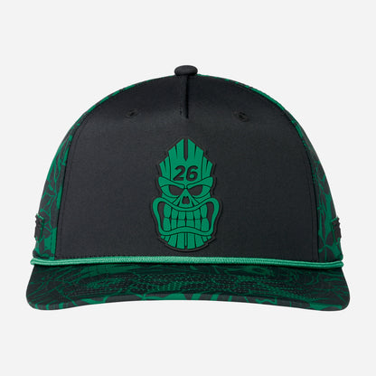 2026 Darkness Tiki Skull 5-Panel Curved Bill