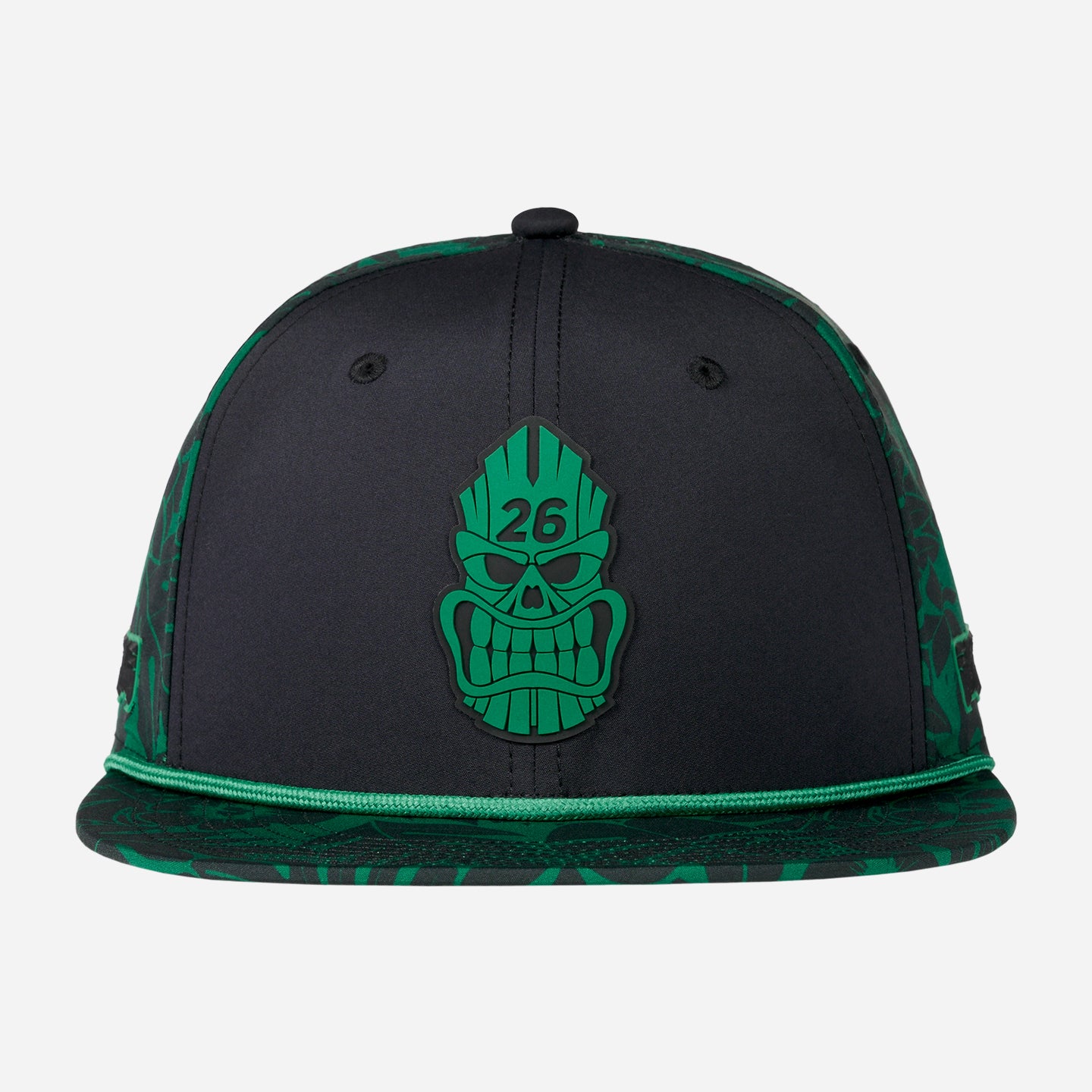 2026 Darkness Tiki Skull 6-Panel Flat Bill