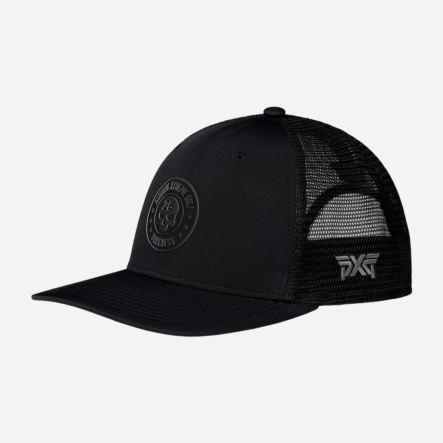 Darkness 6-Panel Trucker Patch Snapback