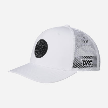 Darkness 6-Panel Trucker Patch Snapback
