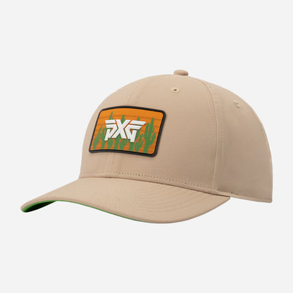 Desert Patch 6-Panel Structured Snapback Cap