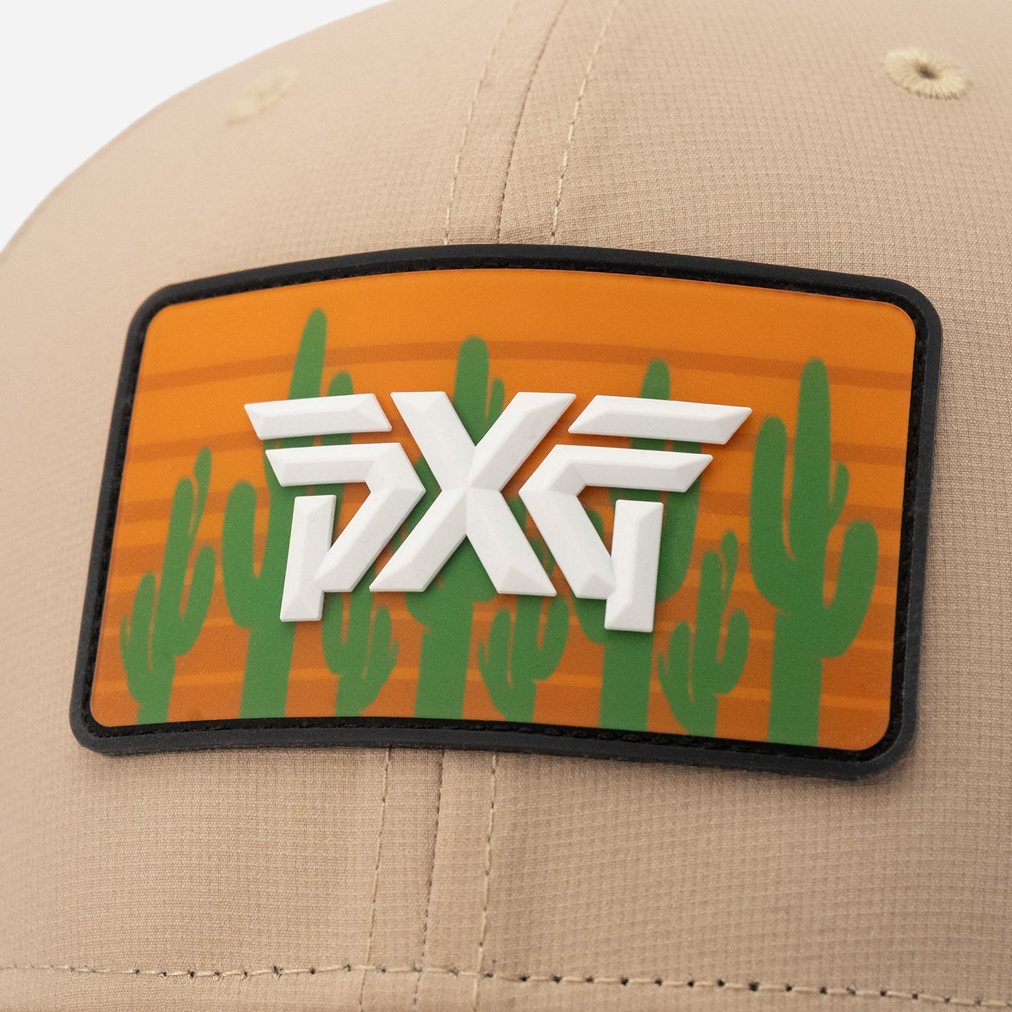 Desert Patch 6-Panel Structured Snapback Cap