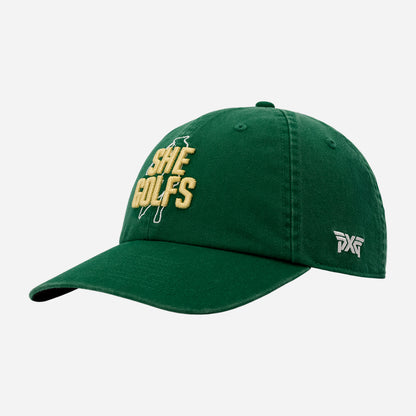 Women's #Shegolfs Snapback Cap