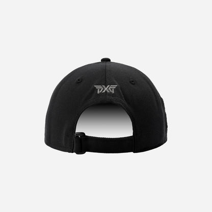 Velcro Patch 6-Panel Curved Bill Cap