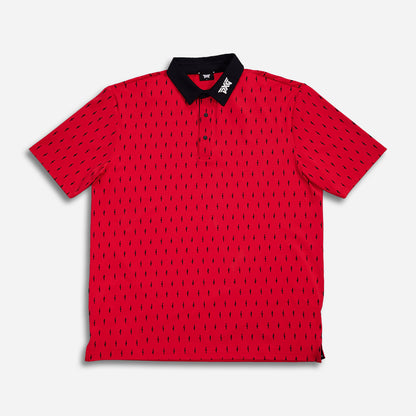 Men's Cactus Print Polo