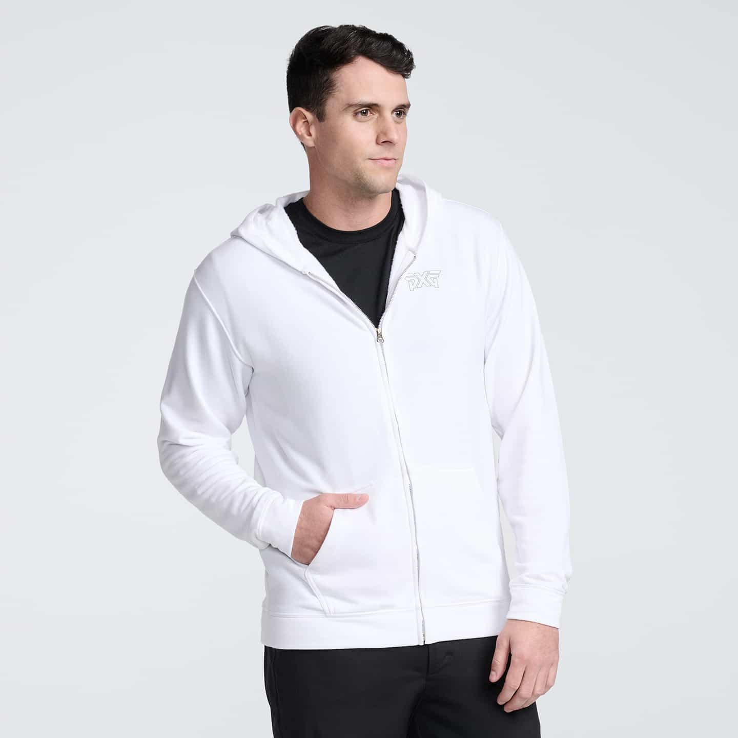 Men's Casual Cozy Full-Zip Hoodie PXG - Main Image