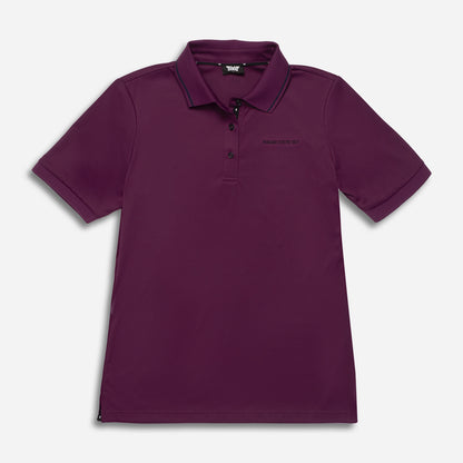 Women's Classic Ribbed Collar Polo