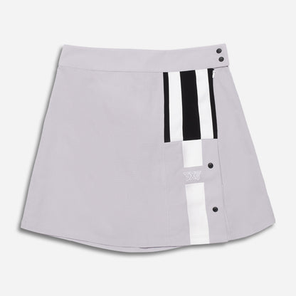 Women's Logo Striped A-Line Skirt